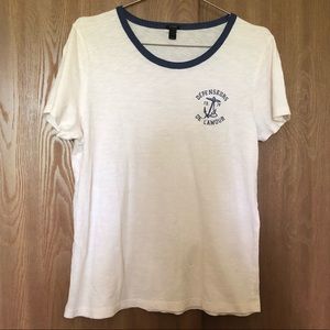J. Crew Anchor Tee Shirt